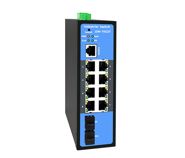 10-Port Gigabit management switch