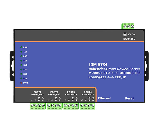 4-ch Serial device server